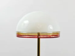 Sale Pamono Roberto Pamio Febo Floor Lamp in Marble, Brass & Murano Glass attributed to Leucos, Italy, 1970s