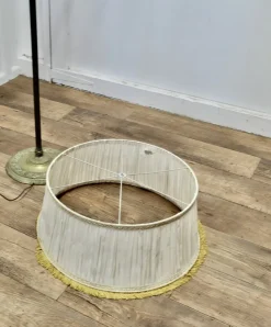 Clearance Pamono Rococo Gilt Brass 4 Branch Floor Lamp, 1890s