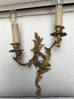 Discount Pamono Rococo Style Wall Sconce, 1960s