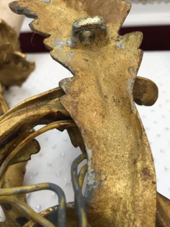 Discount Pamono Rococo Style Wall Sconce, 1960s