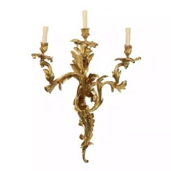 Hot Pamono Rococo Style Wall Sconces, Set of 2