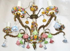 Sale Pamono Romantic Chandelier from Manises