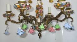 Sale Pamono Romantic Chandelier from Manises