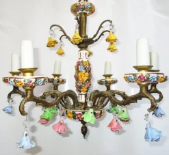 Sale Pamono Romantic Chandelier from Manises