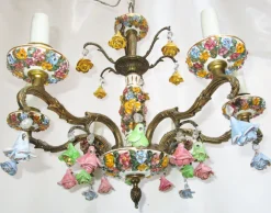 Sale Pamono Romantic Chandelier from Manises