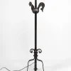 Clearance Pamono Rooster Floor Lamp in Wrought Iron by Jean Touret for Ateliers Marolles, 1950s