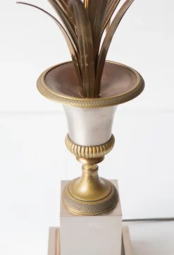 Discount Pamono Roseaux Table Lamp from Maison Charles, 1970s