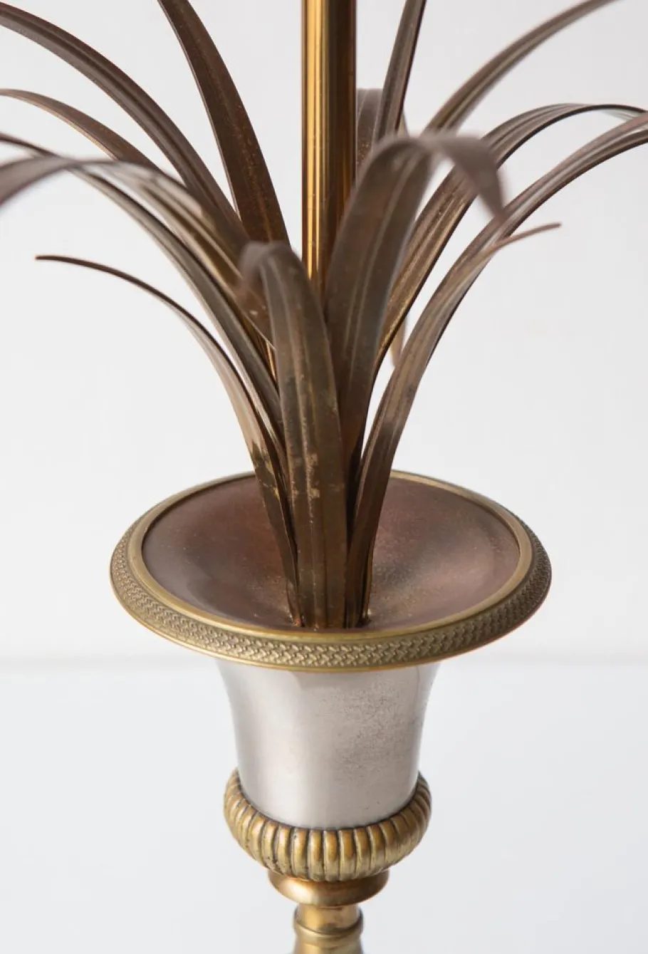 Discount Pamono Roseaux Table Lamp from Maison Charles, 1970s