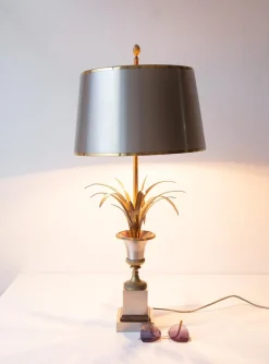 Discount Pamono Roseaux Table Lamp from Maison Charles, 1970s