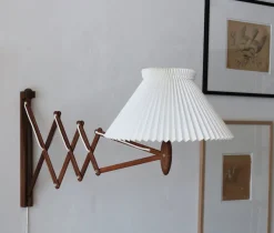 Discount Pamono Rosewood 332 Scissor Wall Light by Hansen, Erik for Le Klint, 1960s