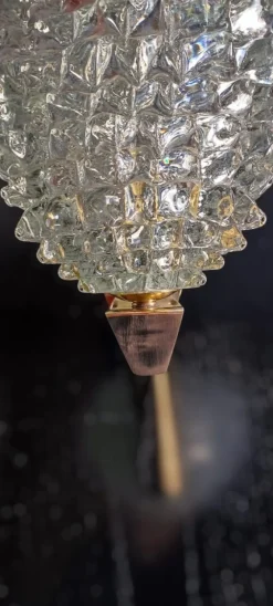 Discount Pamono Rostrato Murano Applique in the style of Barovier & Toso, 1950s