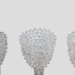 Discount Pamono Rostrato Murano Glass Chandelier by Barovier and Toso, 1940s