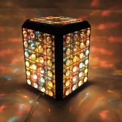 Pamono Rotina Rotating Effect Novelty Lamp, 1970s