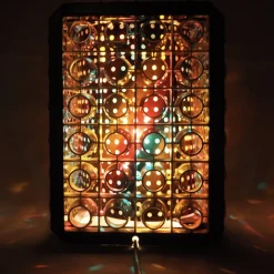 Pamono Rotina Rotating Effect Novelty Lamp, 1970s