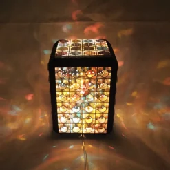 Pamono Rotina Rotating Effect Novelty Lamp, 1970s