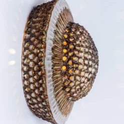 Hot Pamono Round Ceramic Wall Light in the style of Axella, Denmark, 1970s