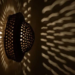 Hot Pamono Round Ceramic Wall Light in the style of Axella, Denmark, 1970s