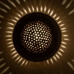 Hot Pamono Round Ceramic Wall Light in the style of Axella, Denmark, 1970s