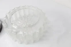 Clearance Pamono Round Glass Ceiling Light, 1960s