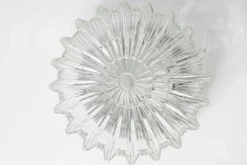 Clearance Pamono Round Glass Ceiling Light, 1960s