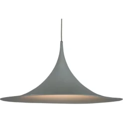 New Pamono Round White Pendant Lamp from Fog & Mørup, 1970s