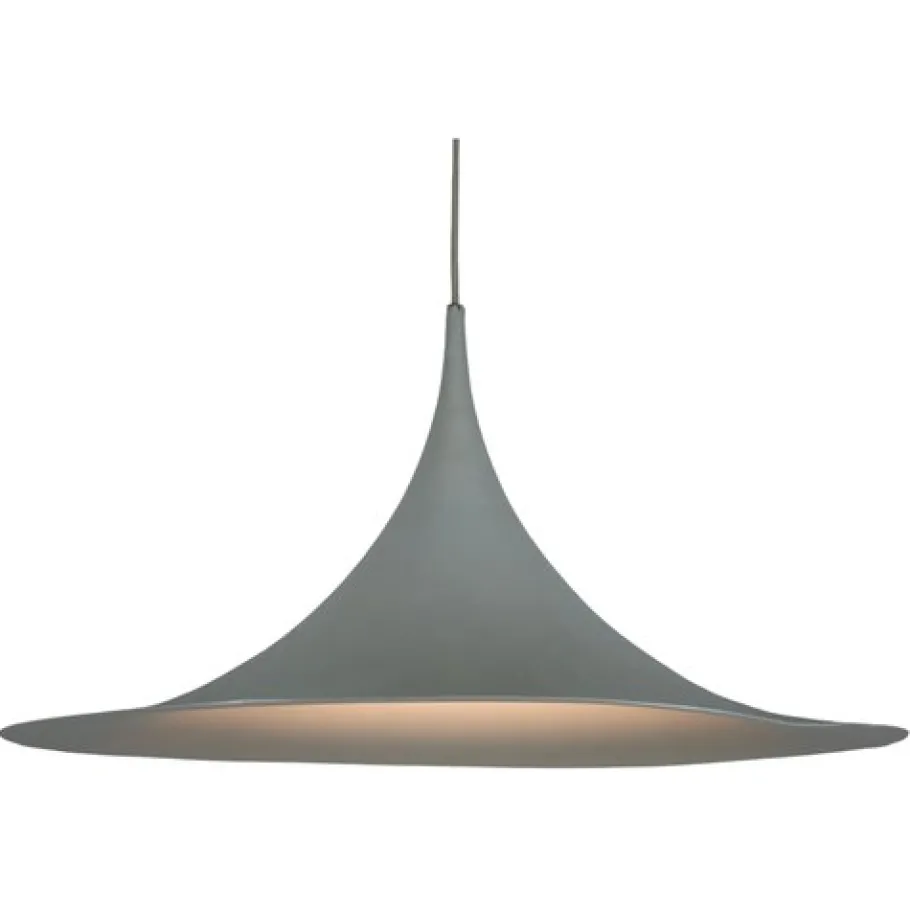 New Pamono Round White Pendant Lamp from Fog & Mørup, 1970s