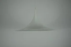 New Pamono Round White Pendant Lamp from Fog & Mørup, 1970s