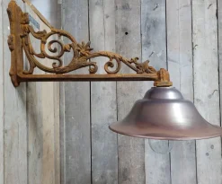 Online Pamono Rusty Copper Cast Iron Outdoor Lamp Light