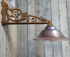 Online Pamono Rusty Copper Cast Iron Outdoor Lamp Light