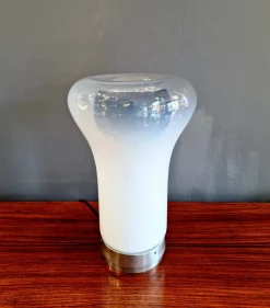 Sale Pamono Saffo Table Lamp by Angelo Mangiarotti for Artemide, Italy, 1960s