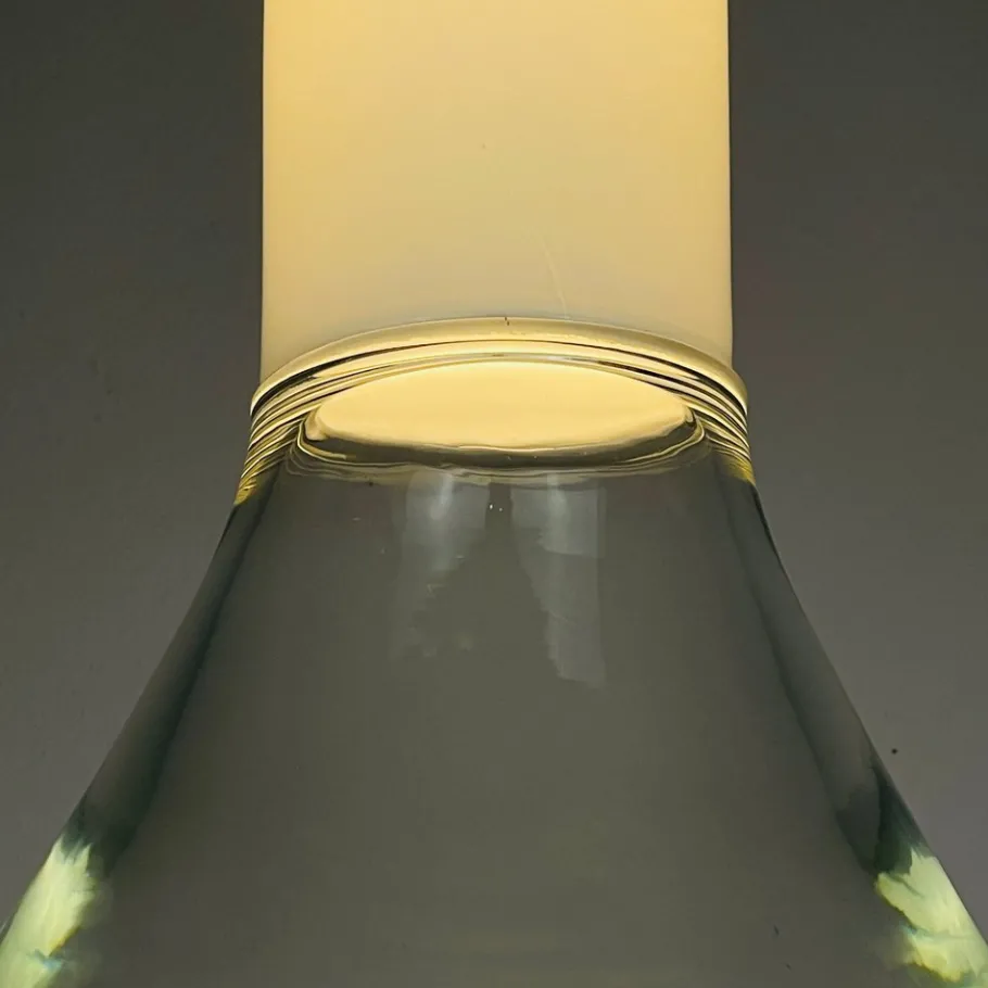 Sale Pamono Samanta Pendant Lamp in Murano Glass attributed to Roberto Pamio for Leucos, Italy, 1970s