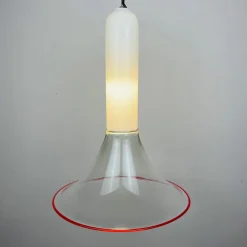 Sale Pamono Samanta Pendant Lamp in Murano Glass attributed to Roberto Pamio for Leucos, Italy, 1970s