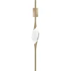 Clearance Pamono Satin Brass 12 Wall Sconce by Il Pezzo Mancante