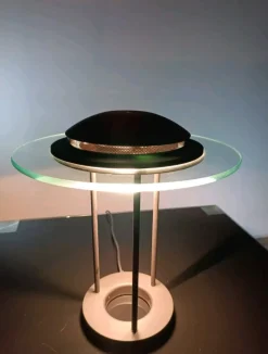 Hot Pamono Saturn Lamp by Robert Sonneman for G. Kovacs, 1980