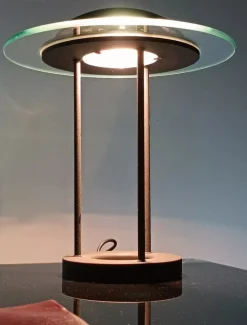 Hot Pamono Saturn Lamp by Robert Sonneman for G. Kovacs, 1980