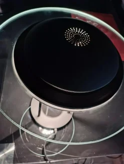 Hot Pamono Saturn Lamp by Robert Sonneman for G. Kovacs, 1980