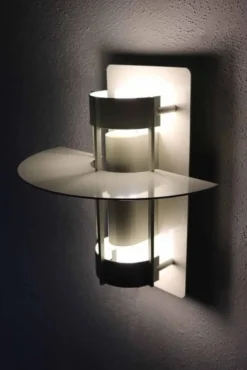 Pamono Saturn Wall Lamp by Joachim Lepper for Louis Poulsen