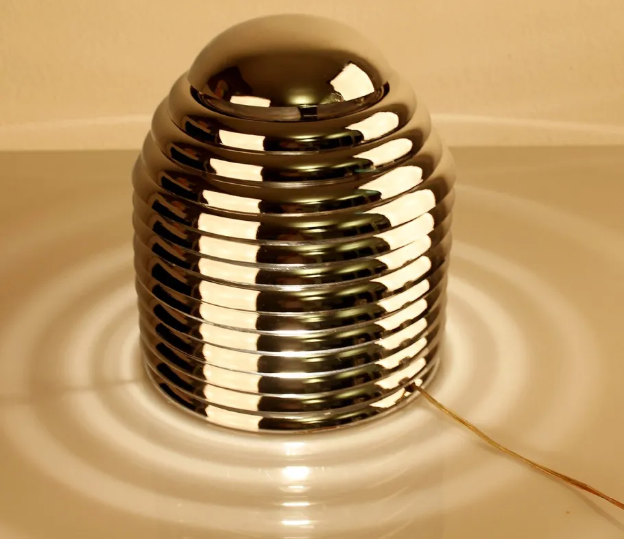 Outlet Pamono Saturno Chrome Lamp by Kazuo Motozawa for Staff, 1970s