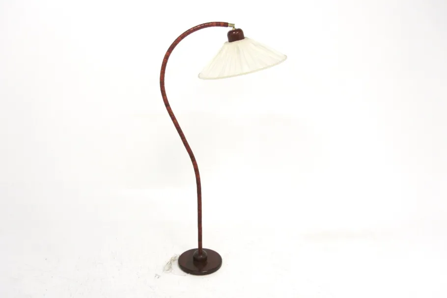 Discount Pamono Scandinavian Beech Floor Lamp from Markslöjd, Sweden, 1990s