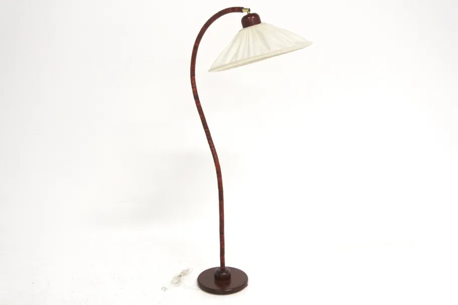 Discount Pamono Scandinavian Beech Floor Lamp from Markslöjd, Sweden, 1990s
