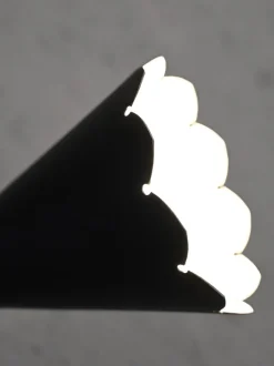 Clearance Pamono Scandinavian Black Sconces, 1950s-1960s, Set of 2