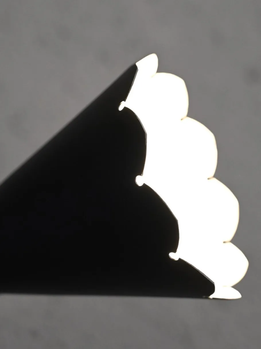 Clearance Pamono Scandinavian Black Sconces, 1950s-1960s, Set of 2