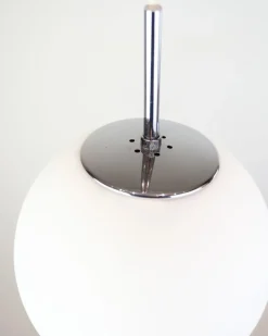 Discount Pamono Scandinavian Ceiling Lamp in Frosted Glass