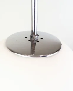 Discount Pamono Scandinavian Ceiling Lamp in Frosted Glass