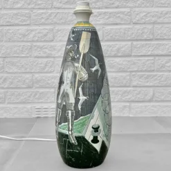 Discount Pamono Scandinavian Ceramic Floor Lamp by Marian Zawadzki for Tilgmans, 1961