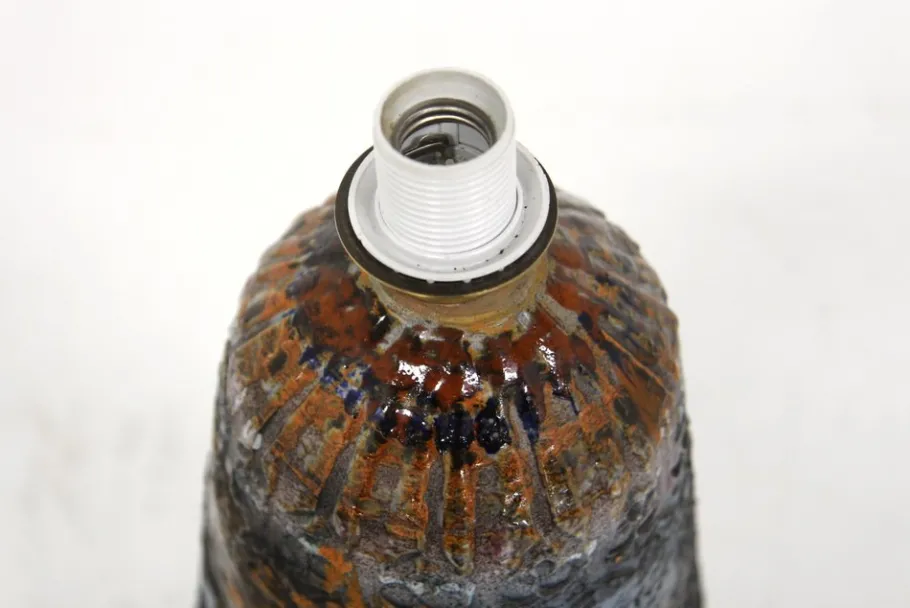 Outlet Pamono Scandinavian Ceramic Floor Lamp by Ola Fihl for Tilgmans Keramik, 1970