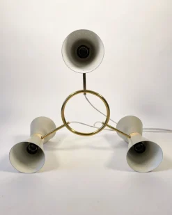 Hot Pamono Scandinavian Chandelier by Alf Svensson for Bergboms, 1950s.