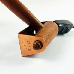 Clearance Pamono Scandinavian Copper & Teak Model S 1718 Wall Lamp by Hans-Agne Jakobsson for Hans-Agne Jakobsson AB Markaryd, Sweden, 1960s