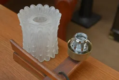 Discount Pamono Scandinavian Crystal Paste Chandelier, 1960s