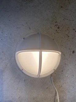 Clearance Pamono Scandinavian Defa LED Outside Garden Lamp, 1990